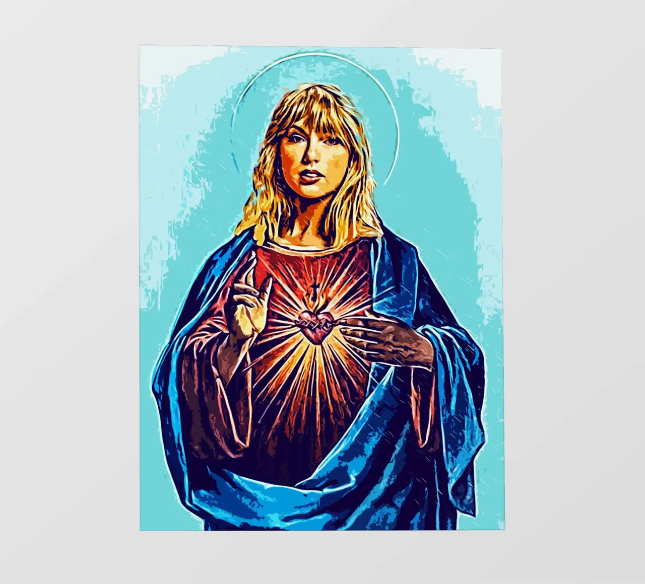 Arte di Taylor Swift telo in pvc da music soul