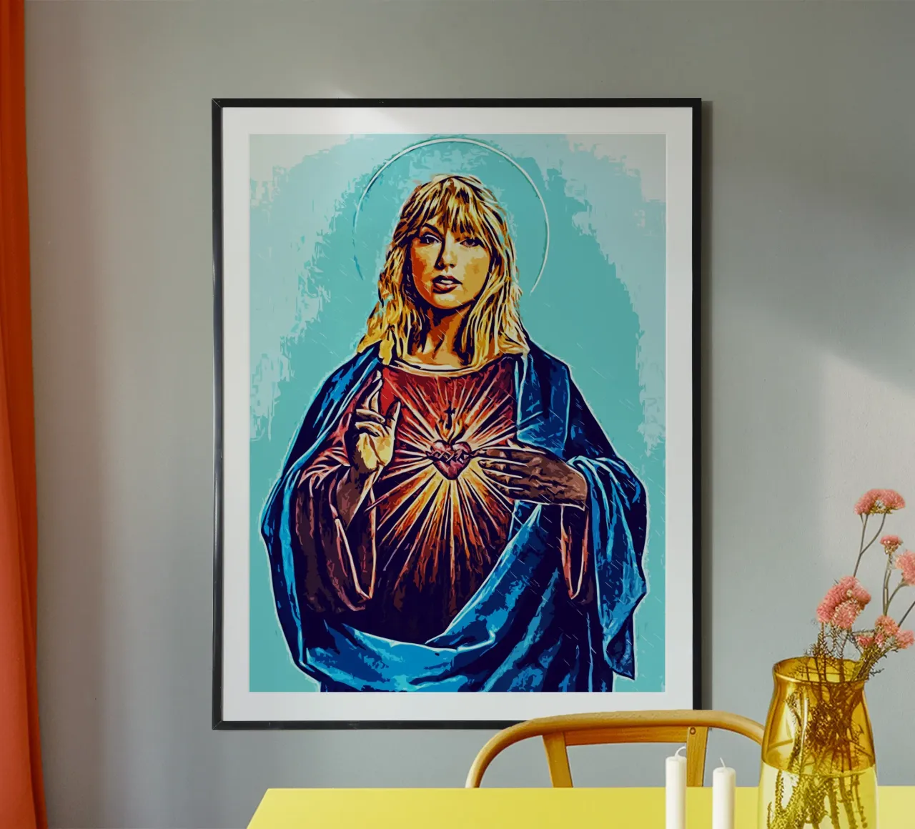 Taylor Swift Art poster by music soul