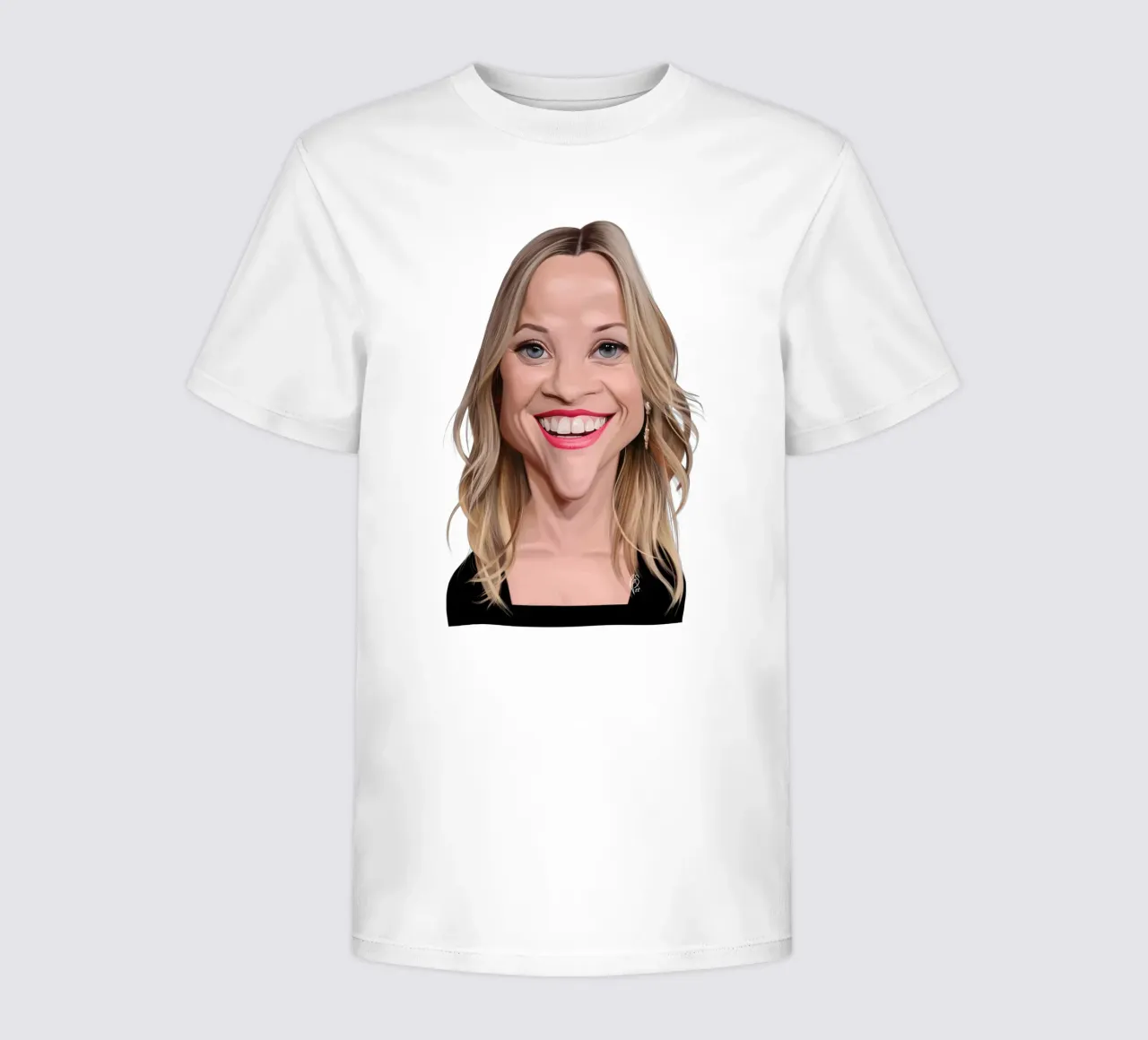 Reese Witherspoon kids t-shirt by Rob Art | Illustration