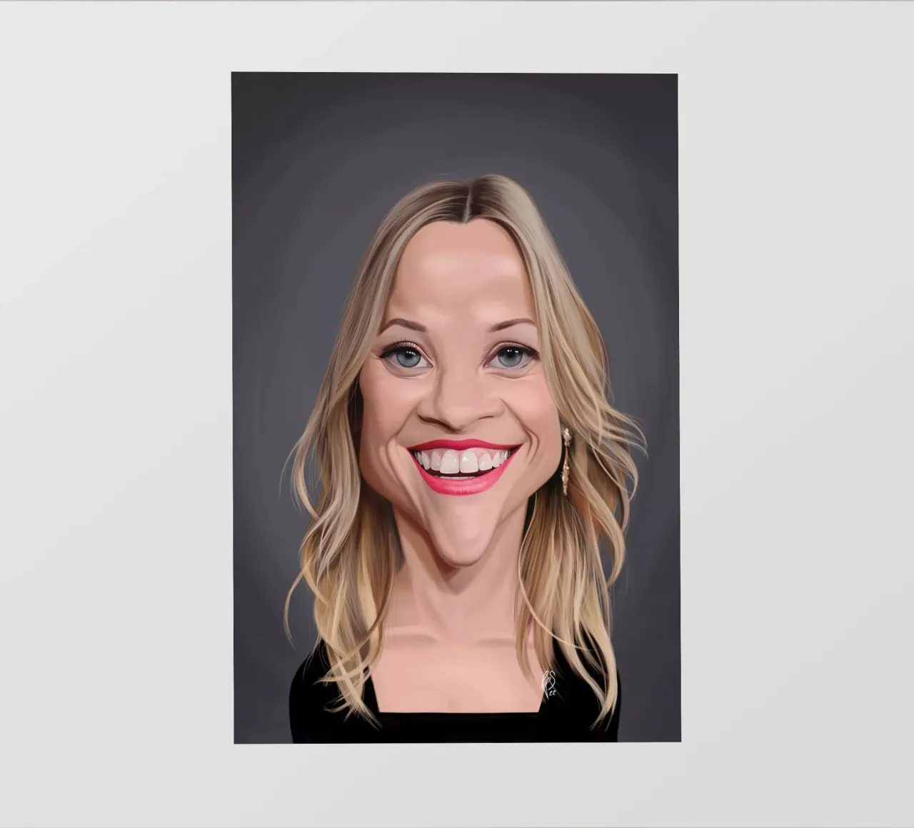 Reese Witherspoon telo in pvc da Rob Art | Illustration