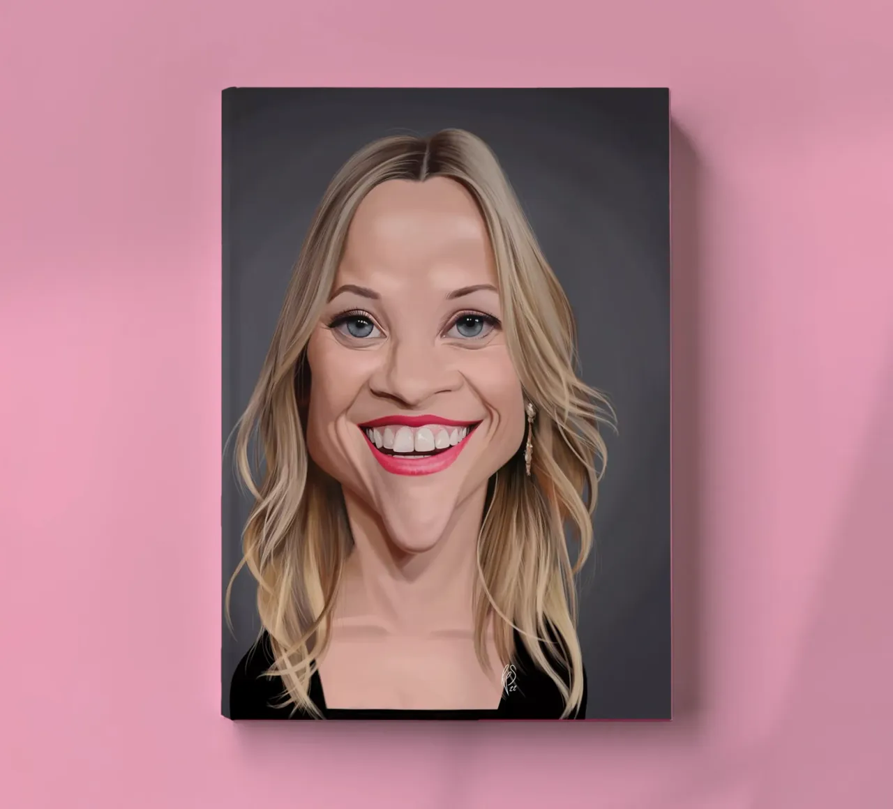 Reese Witherspoon notebook by Rob Art | Illustration