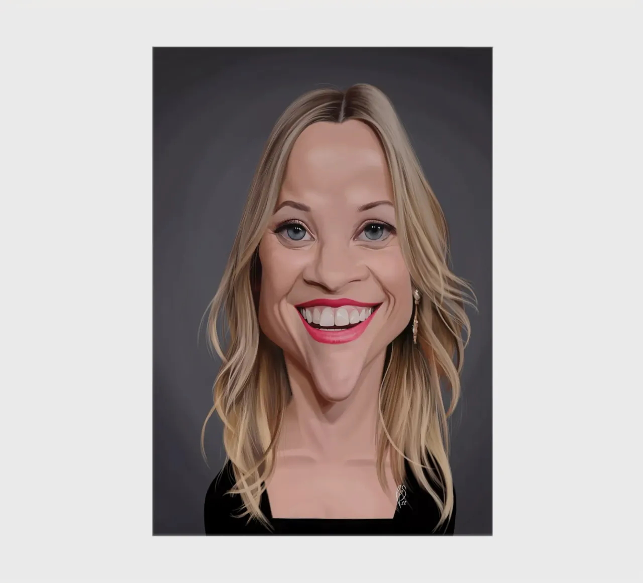 Reese Witherspoon notebook by Rob Art | Illustration