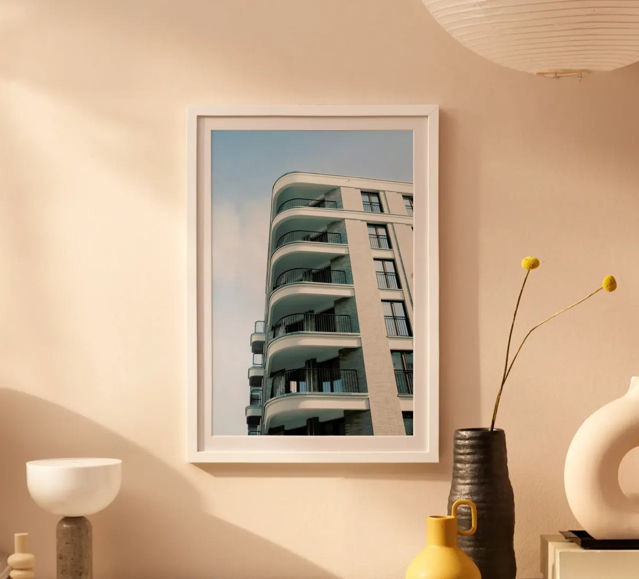 The House On The Corner poster by Sebastian Hilgetag