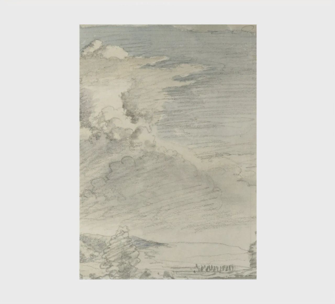 Dynamic Sky: Cloudscape Study, Atmospheric Landscape notebook by ClubArt