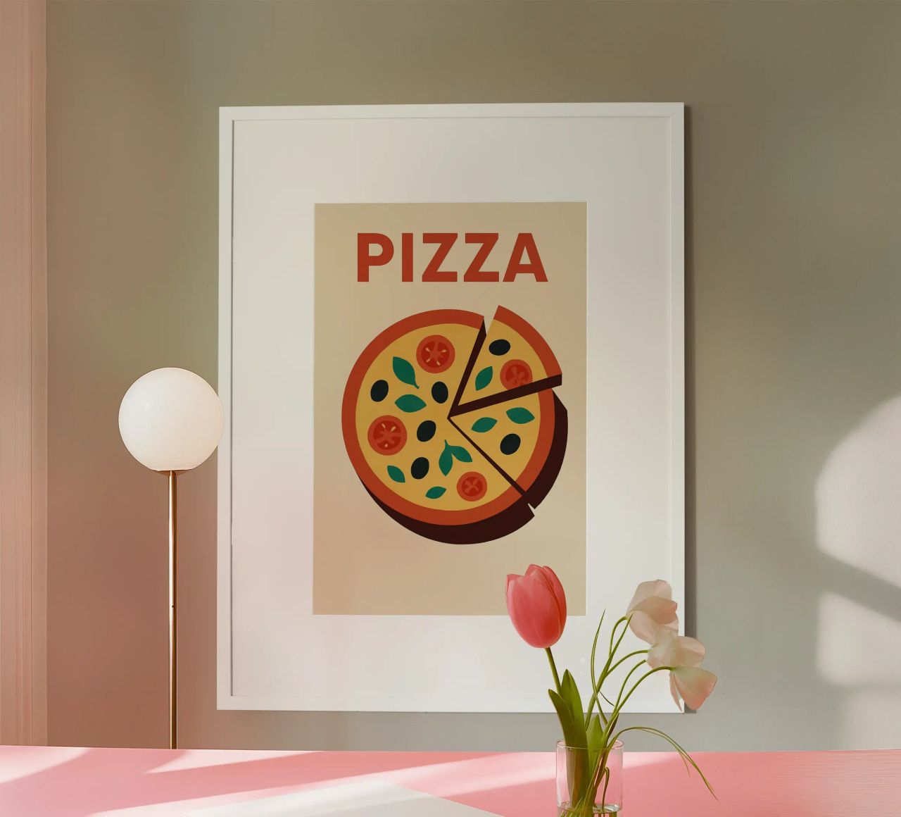 PIZZA – L’icône pop et savoureuse poster de Boissons - Affiches & posters - Retro