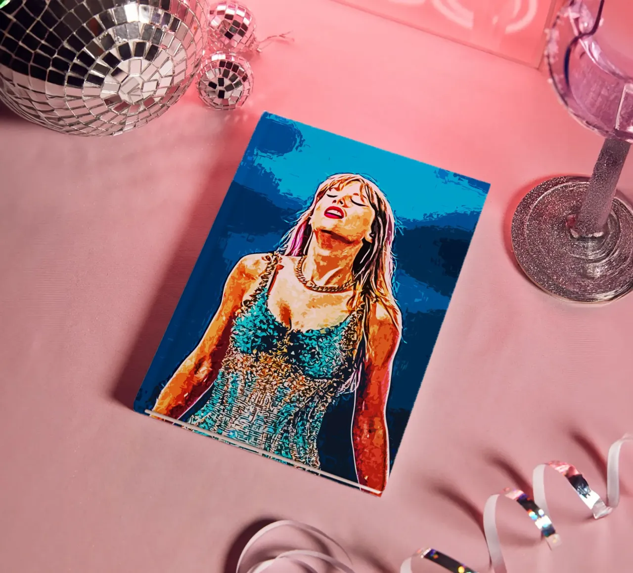 Taylor Swift 1 Art notebook by music soul