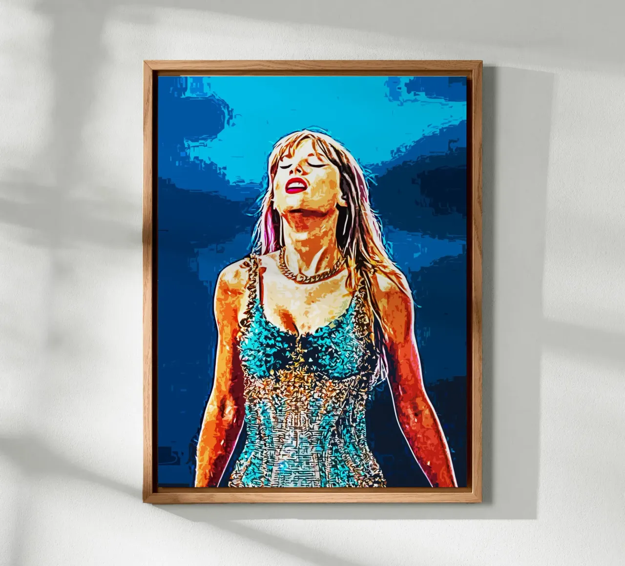 Taylor Swift 1 Arte alluminio dibond da music soul