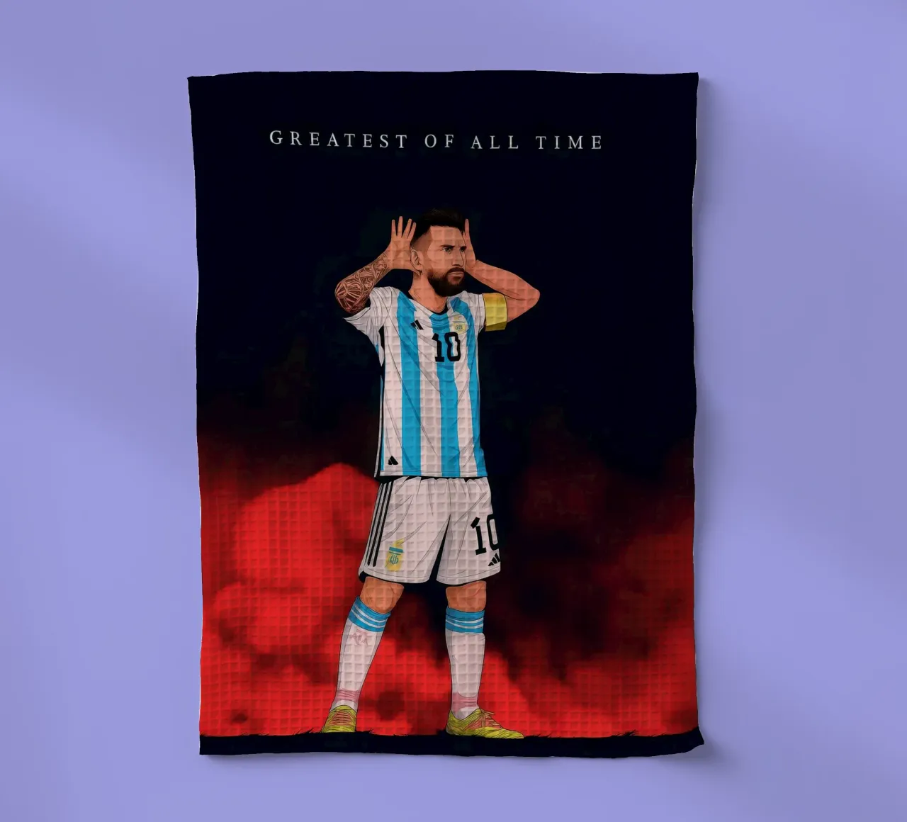 Messi The Magician canovaccio da cucina da NextPixel