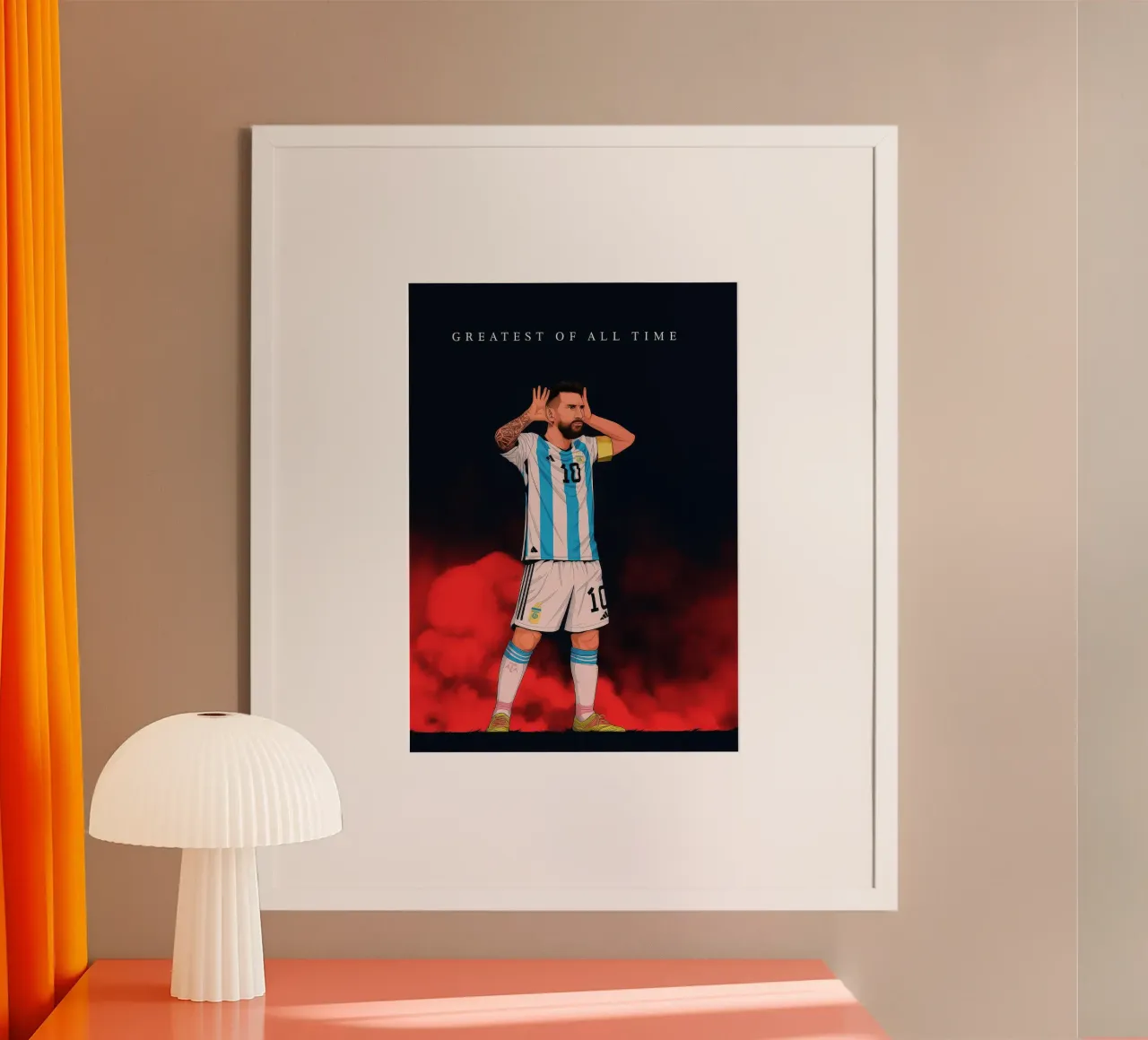 Messi The Magician carta hahnemühle da NextPixel
