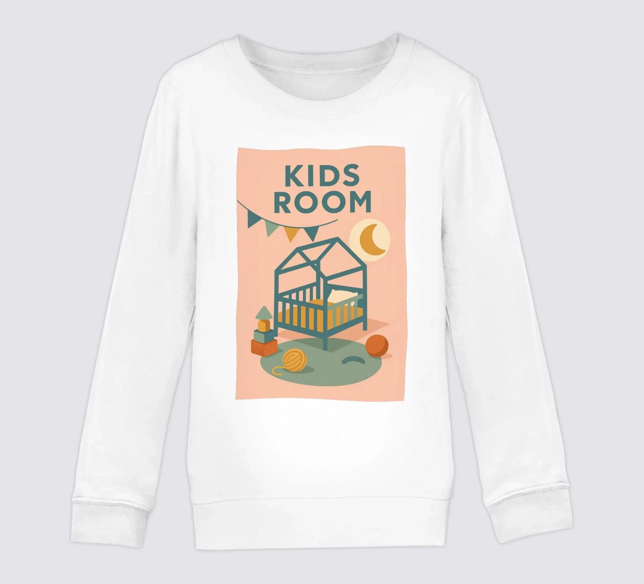 CAMERA DEI BAMBINI - Morbidezza vintage per i più piccoli felpa bambino da So Cute Land - Affiches et posters