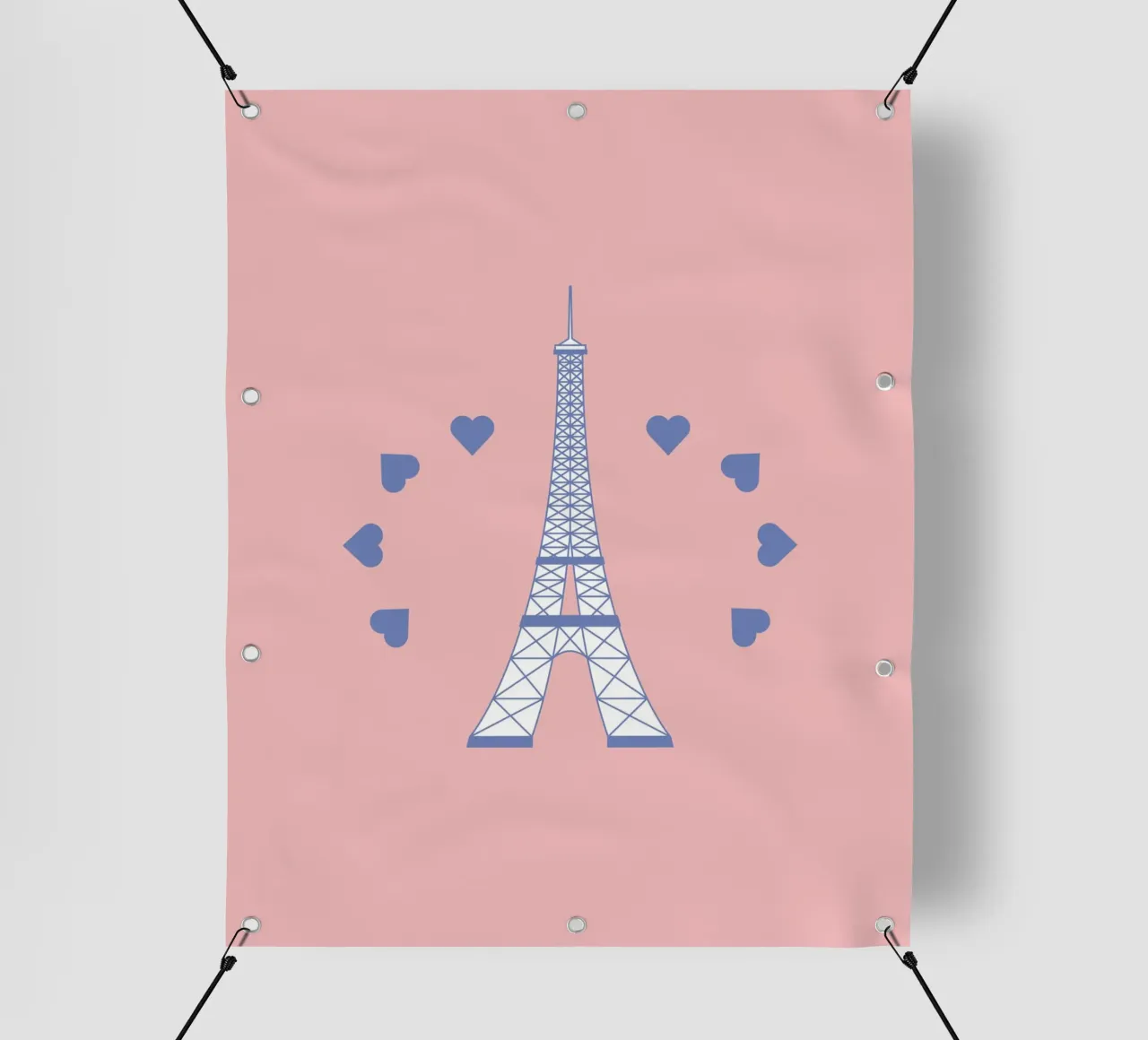 Parigi con amore telo in pvc da janamossmann