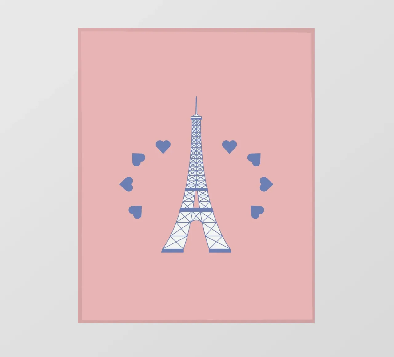 Parigi con amore telo in pvc da janamossmann