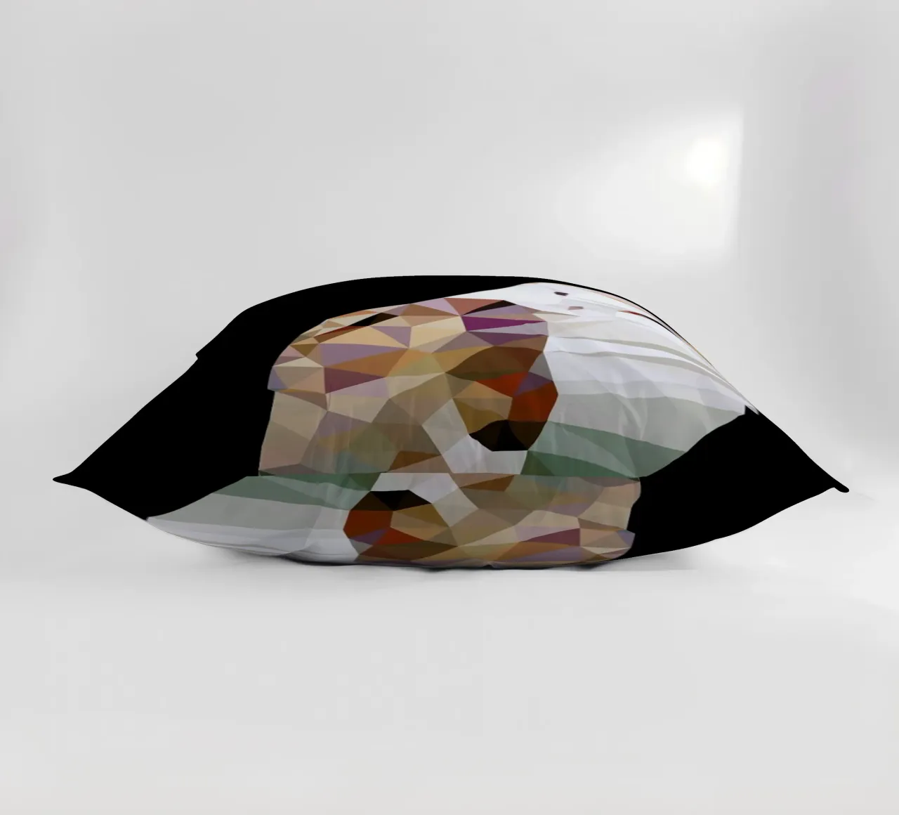 Tyto alba decorative cushion by Matěj Kašpar Jirásek