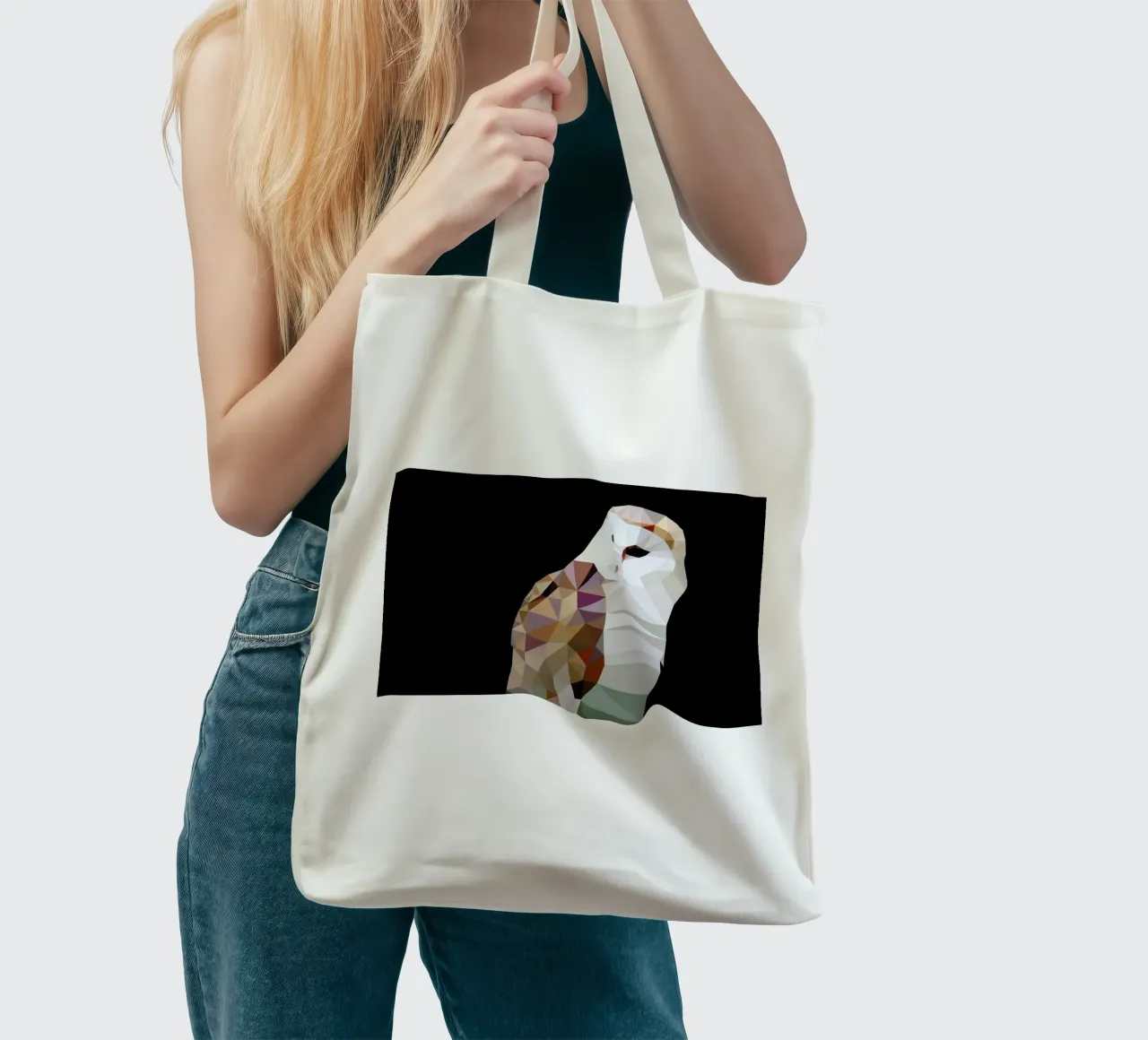Tyto alba tote bag by Matěj Kašpar Jirásek