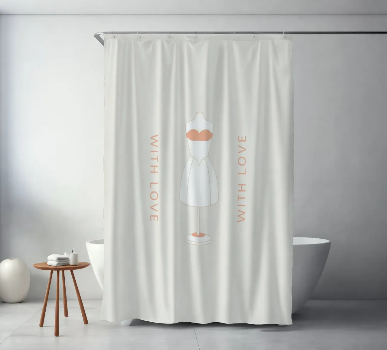 Con amore tenda da doccia da janamossmann