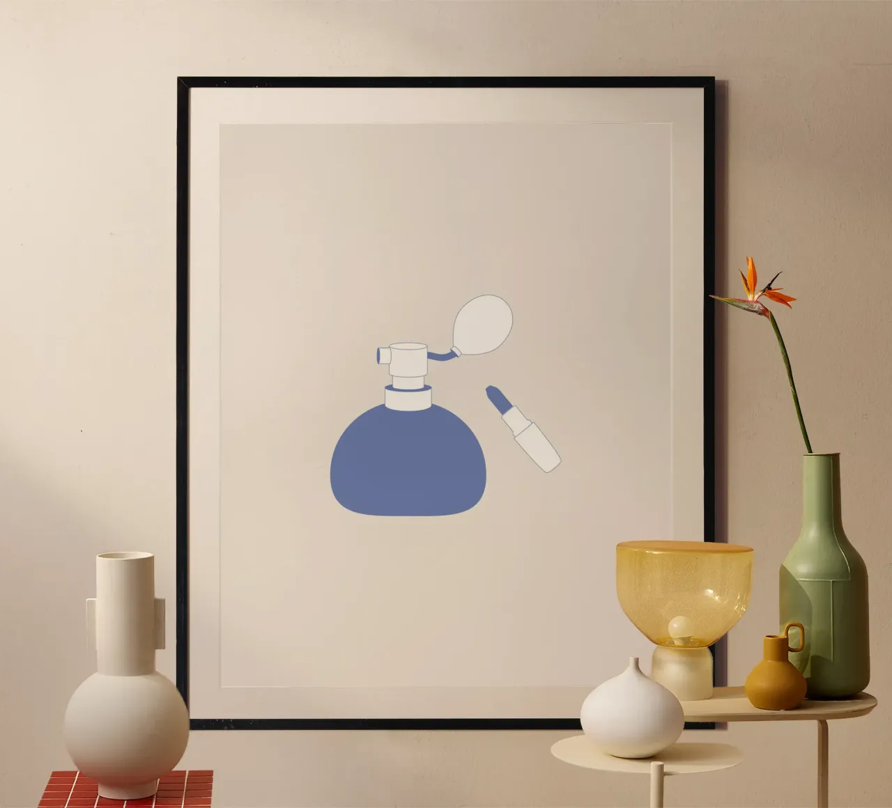 Profumo blau poster da janamossmann
