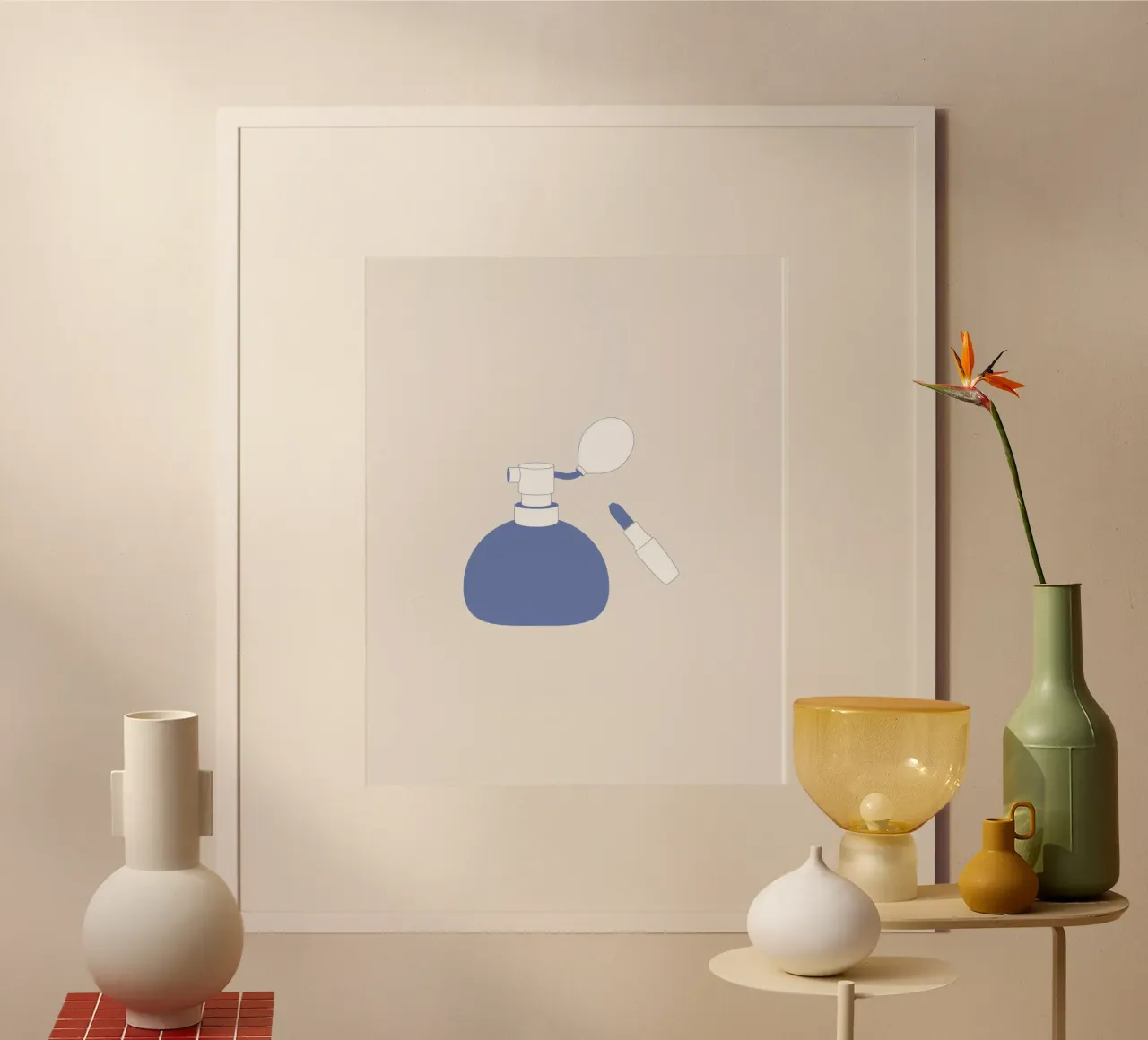 Profumo blau poster da janamossmann
