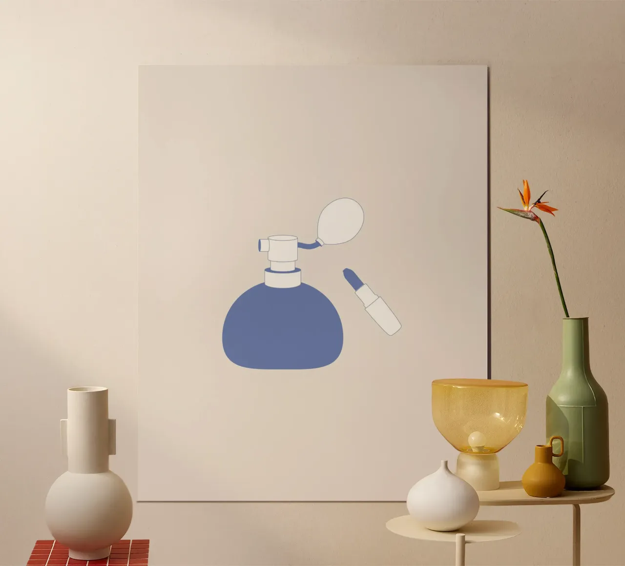 Profumo blau poster da janamossmann