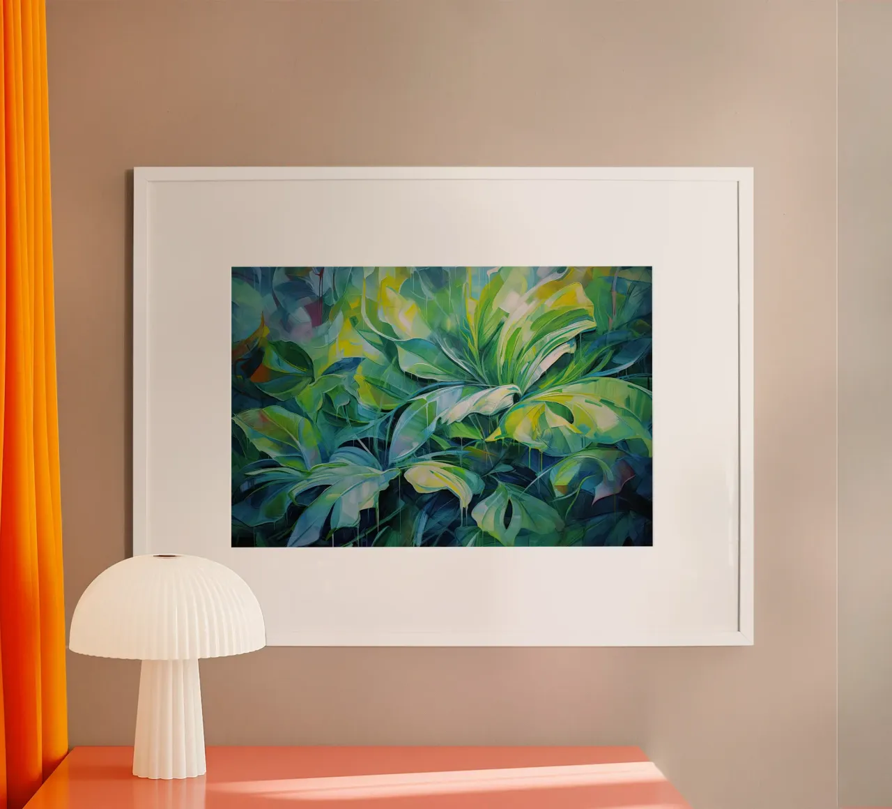 Arte da parete di Imagine poster con telaio in plastica da Imagine