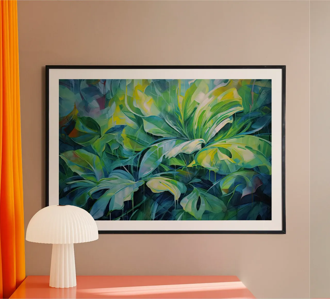 Arte da parete di Imagine poster con telaio in plastica da Imagine