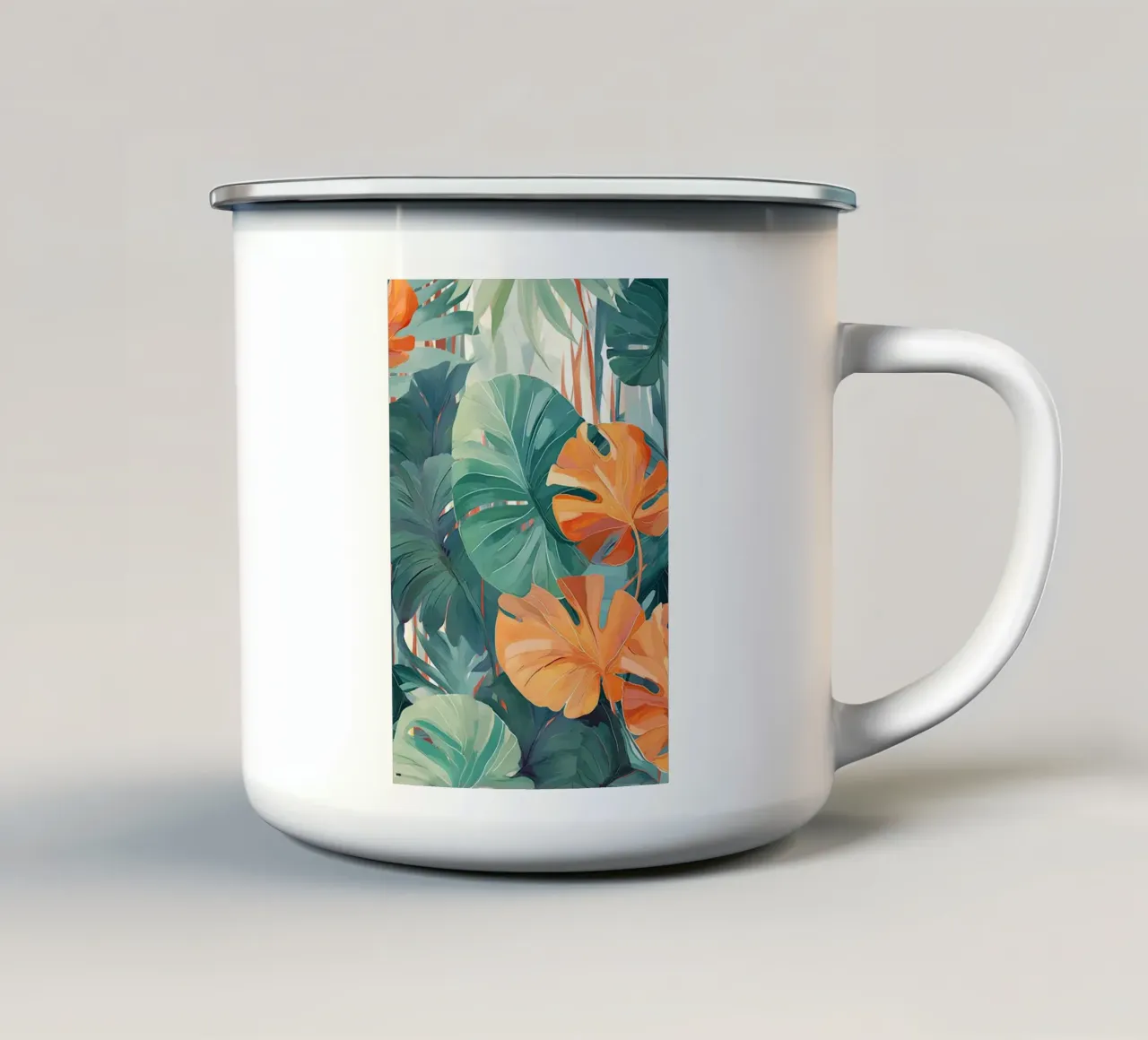 Arte da parete di Imagine tazza in smalto da Imagine