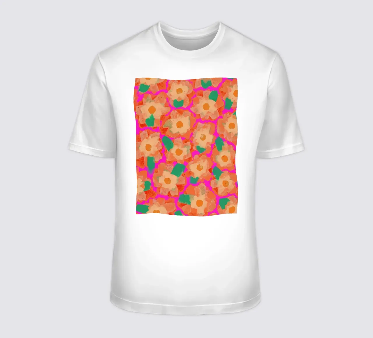 Light Orange Blossoms t-shirt by treechild