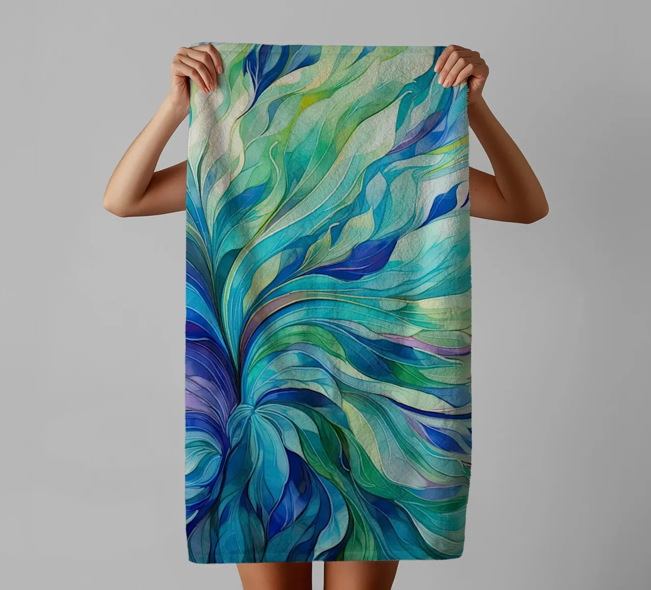 Arte da parete di Imagine asciugamano da bagno da Imagine