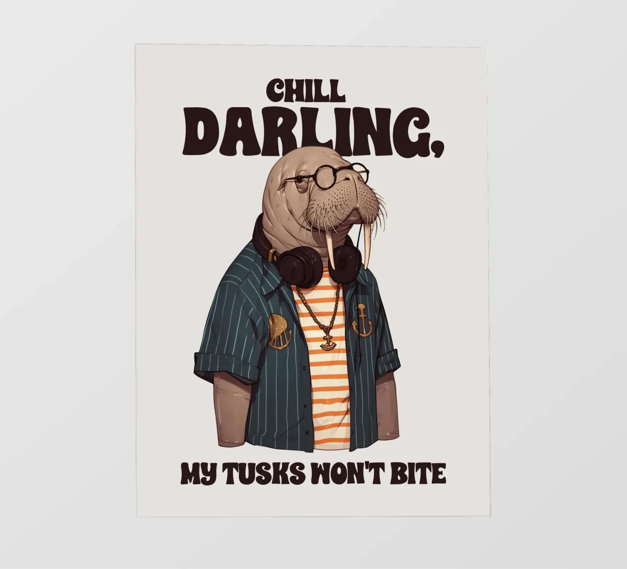 Chill darling pellicola backlit da 2toastdesign