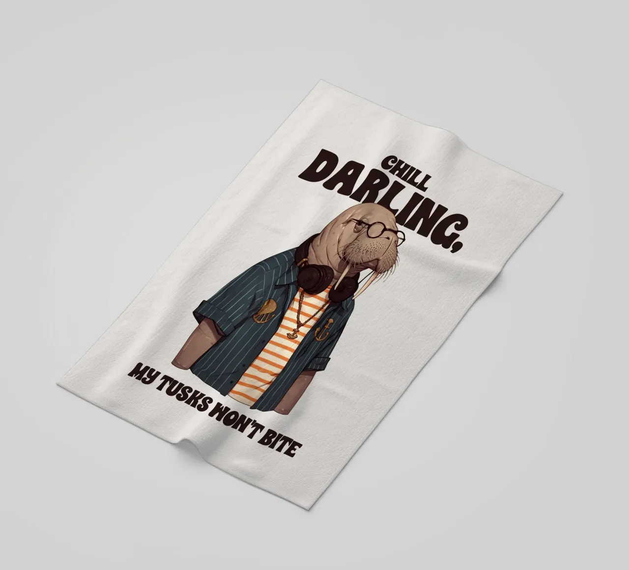 Chill darling telo mare da 2toastdesign