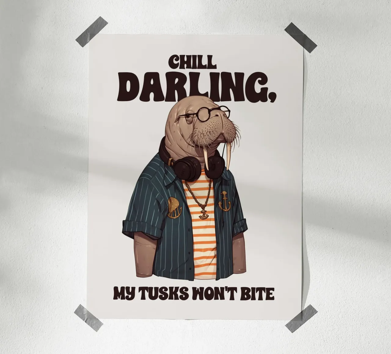 Chill darling poster da 2toastdesign