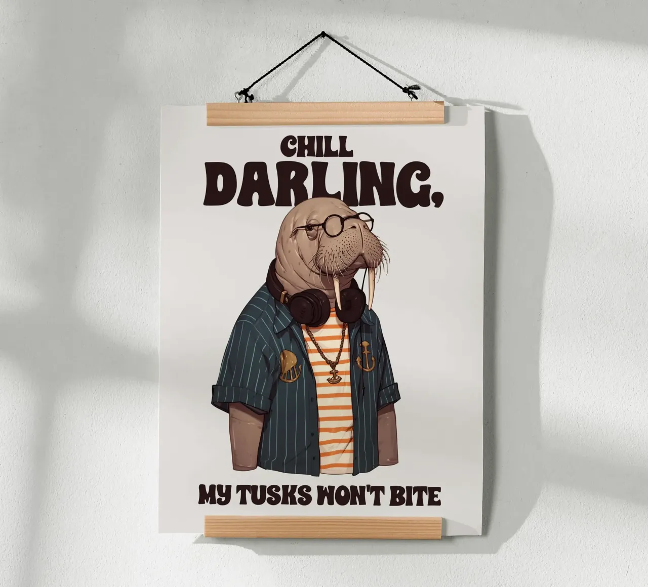 Chill darling poster da 2toastdesign