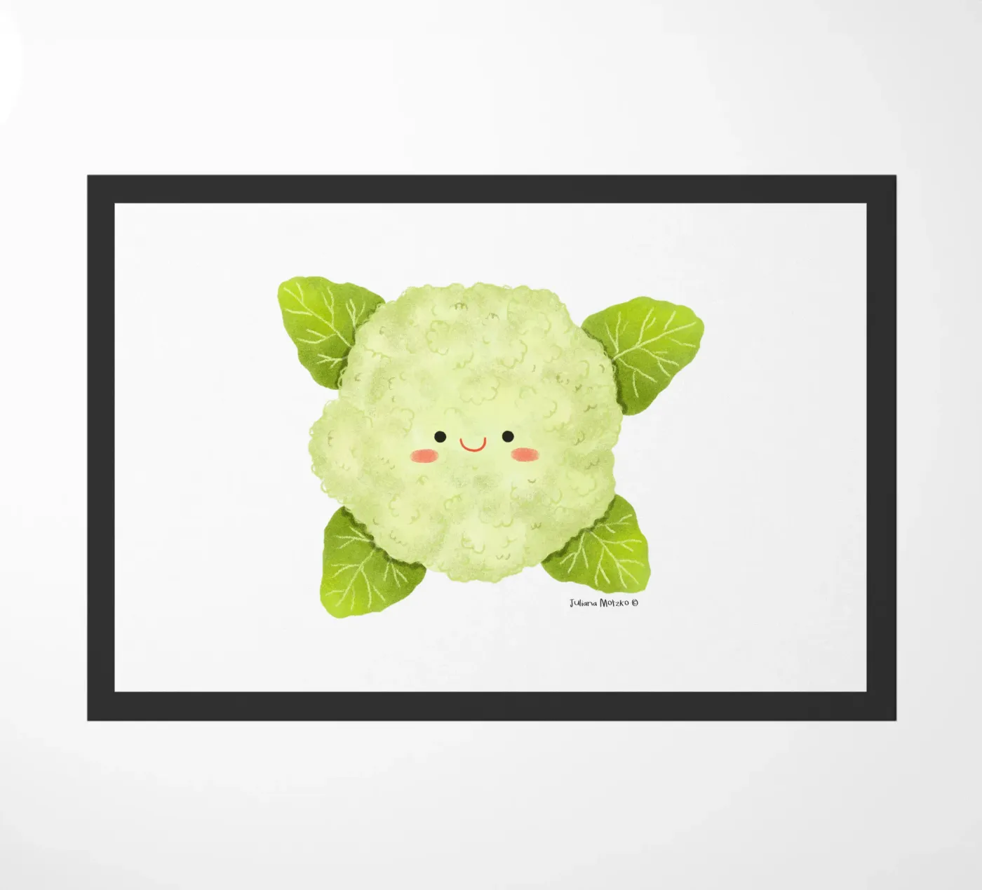 Cauliflower deurmat van julianamotzko