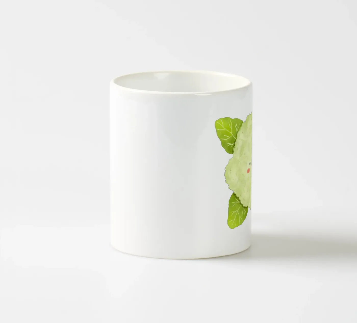 Cauliflower ceramic mug by julianamotzko