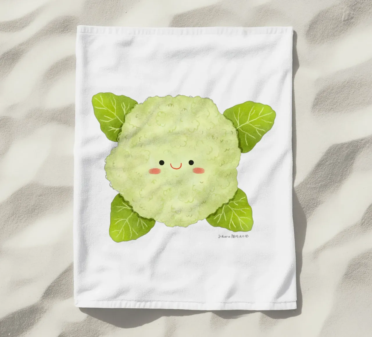 Cavolfiore telo mare da julianamotzko