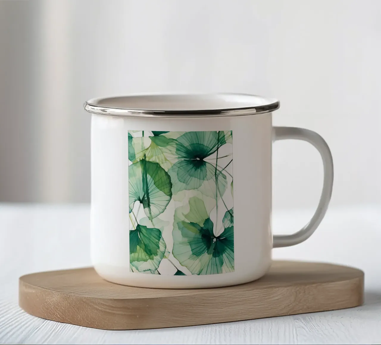 Arte da parete di Imagine tazza in smalto da Imagine