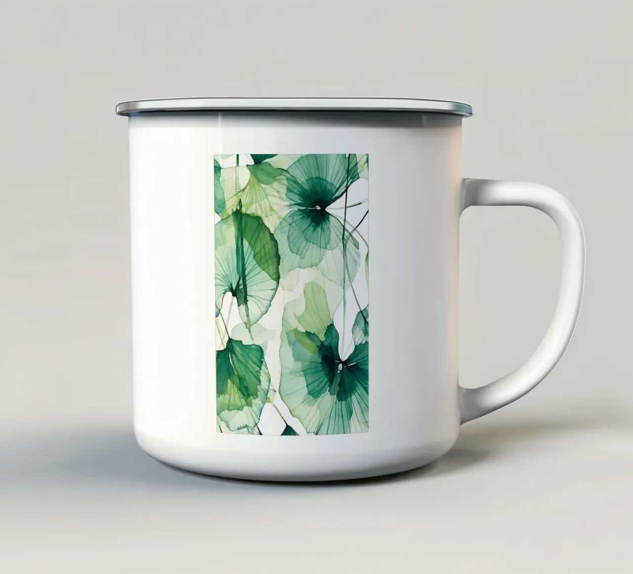 Arte da parete di Imagine tazza in smalto da Imagine