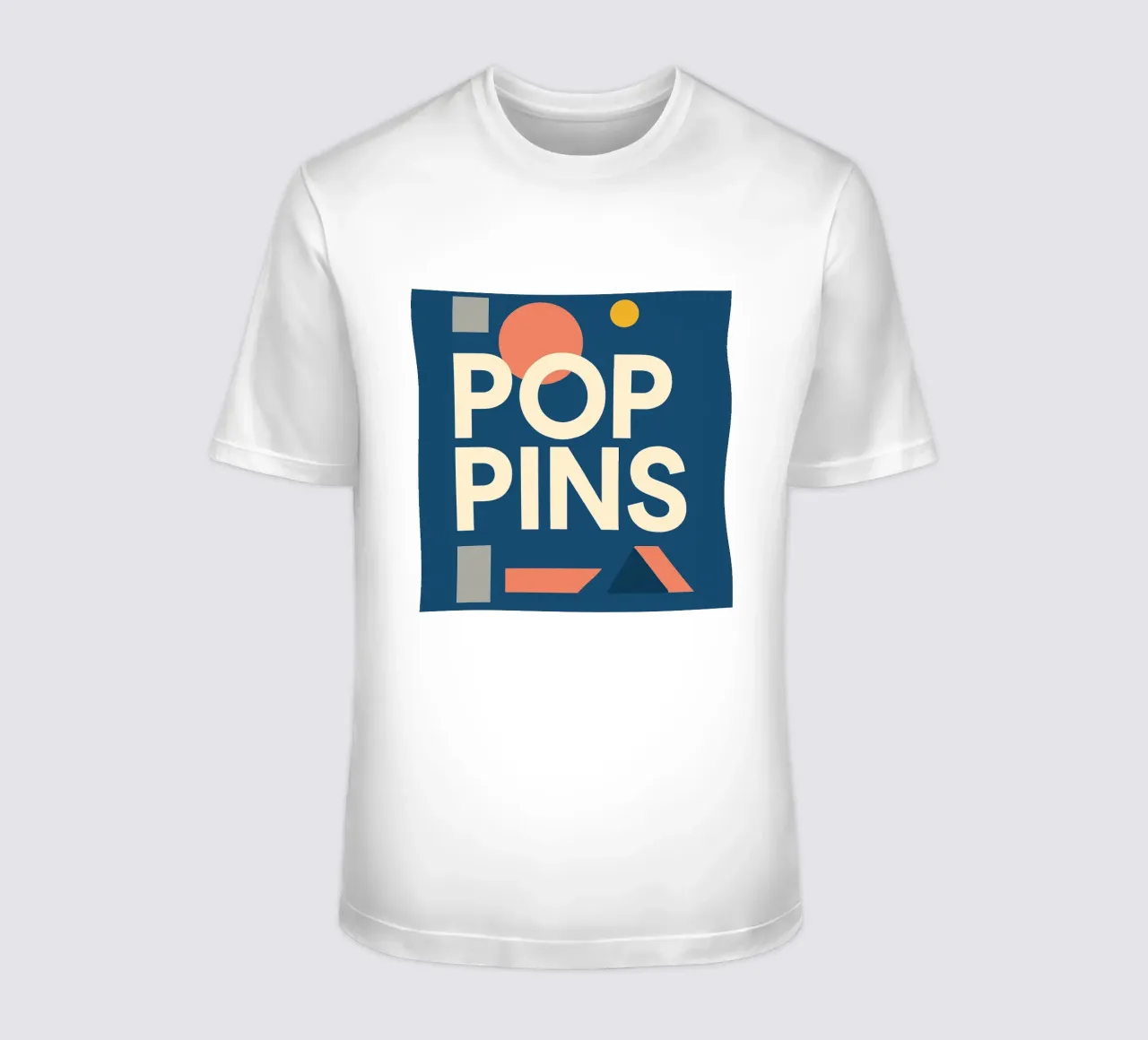 POP PINS - Fuentes alegres y formas divertidas camiseta de Art Typo Essentiel