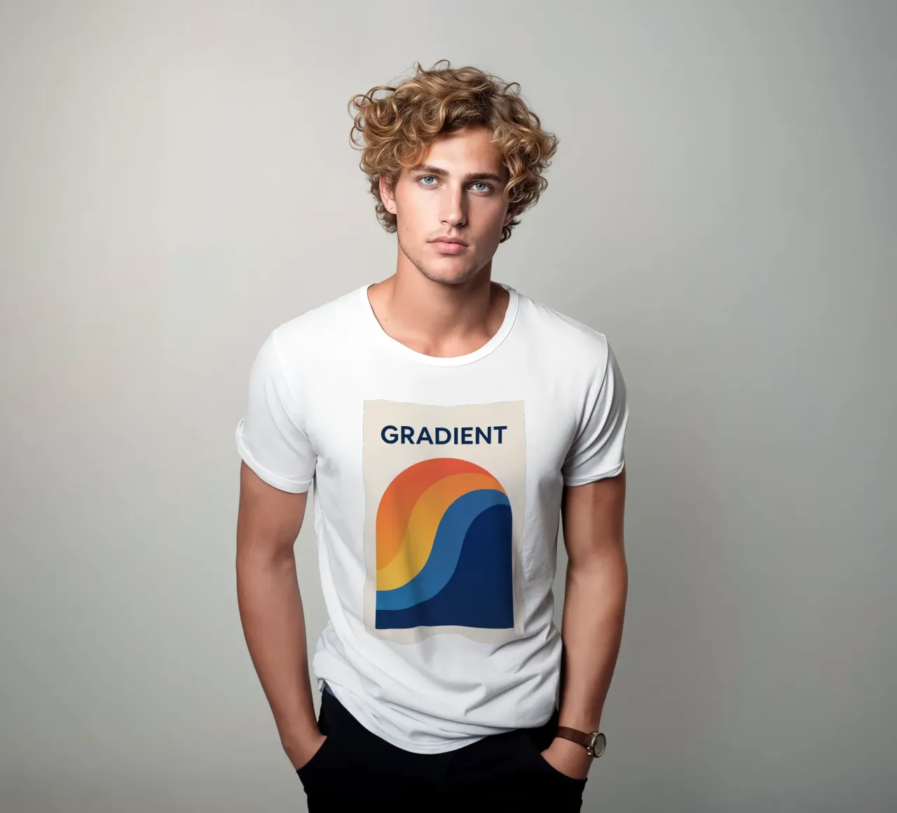 GRADIENTE - Armonia in gradazione t-shirt da Art Typo Essentiel