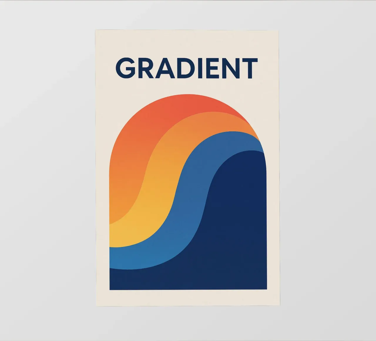 GRADIENTE - Armonia in gradazione telo in pvc da Art Typo Essentiel