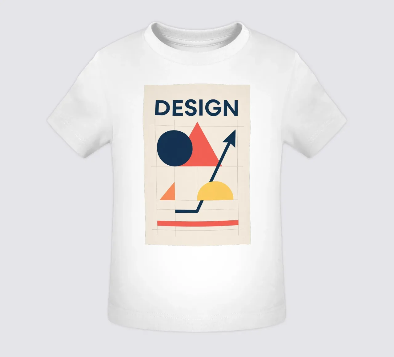 DESIGN - The art of meaning and form baby t-shirt by Art Typo Essentiel