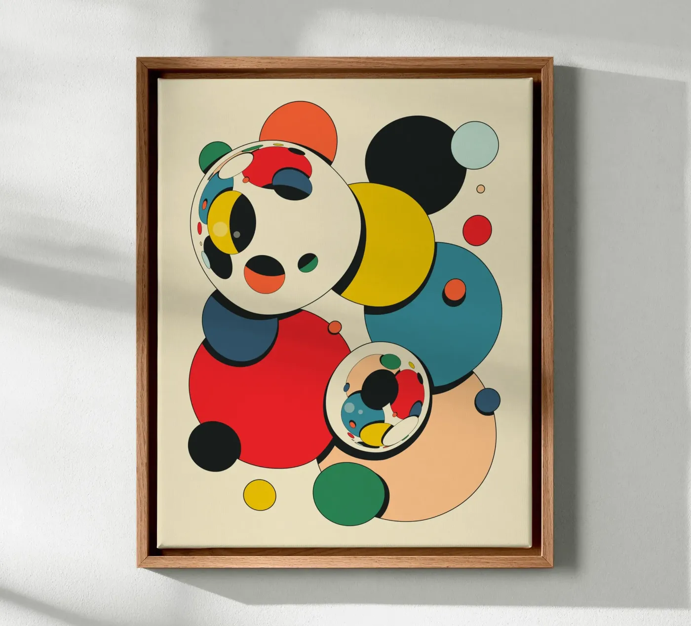 REFLECTIONS (3) canvas by Jazzberry Blue