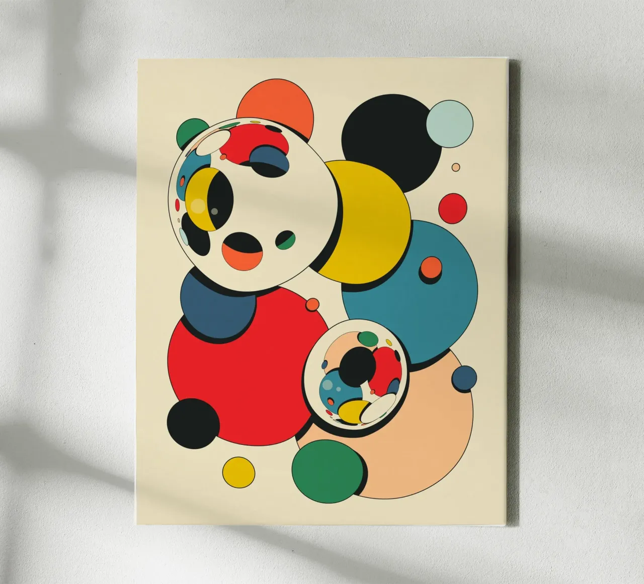 REFLECTIONS (3) canvas by Jazzberry Blue