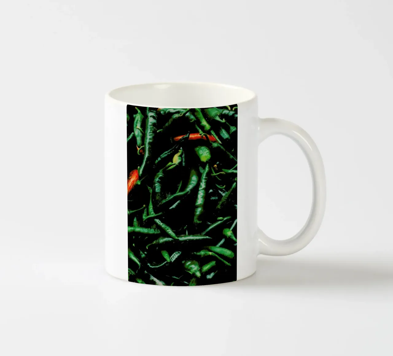 Green Spicyness tazza in ceramica da Sebastian Hilgetag