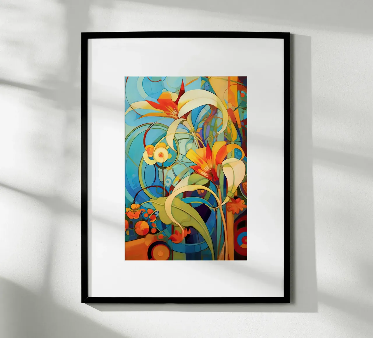 Arte da parete di Imagine poster con telaio in legno da Imagine