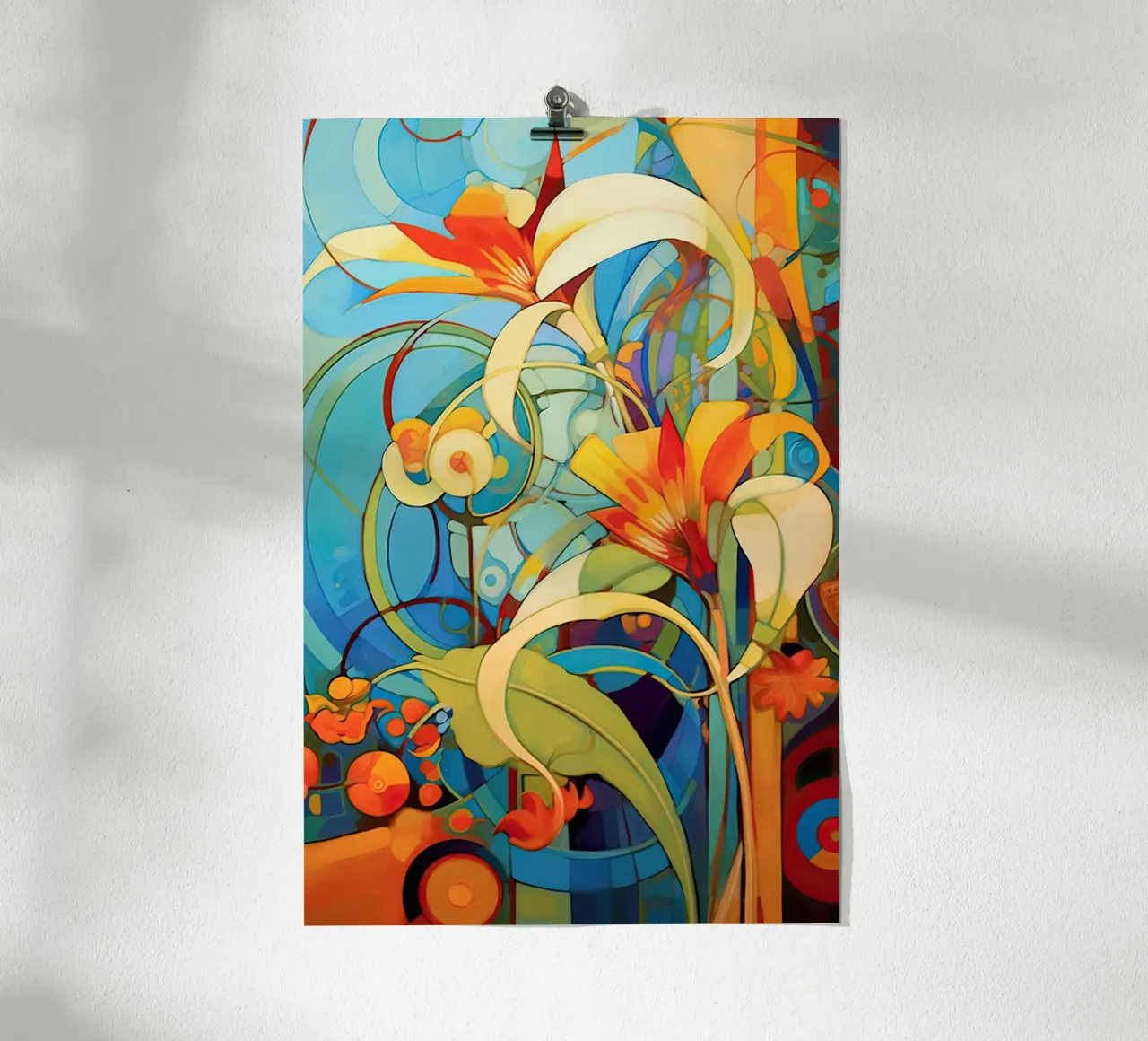 Arte da parete di Imagine poster con telaio in legno da Imagine