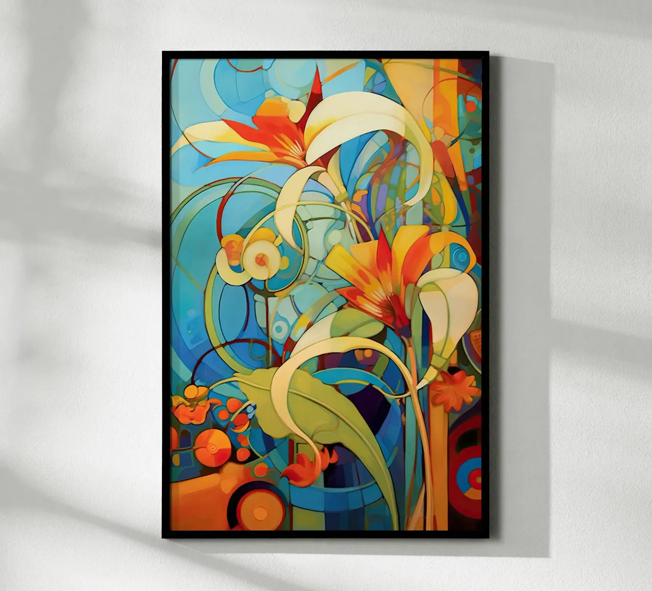 Arte da parete di Imagine poster con telaio in legno da Imagine