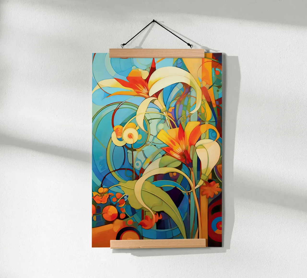 Arte da parete di Imagine poster con telaio in legno da Imagine