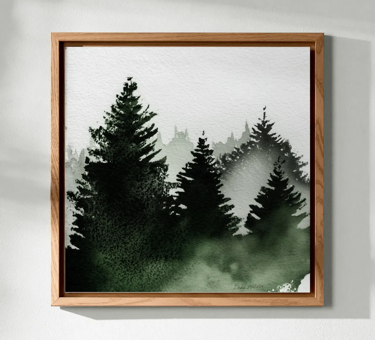 Emerald Quiet alluminio dibond da Luke Wilder Studio