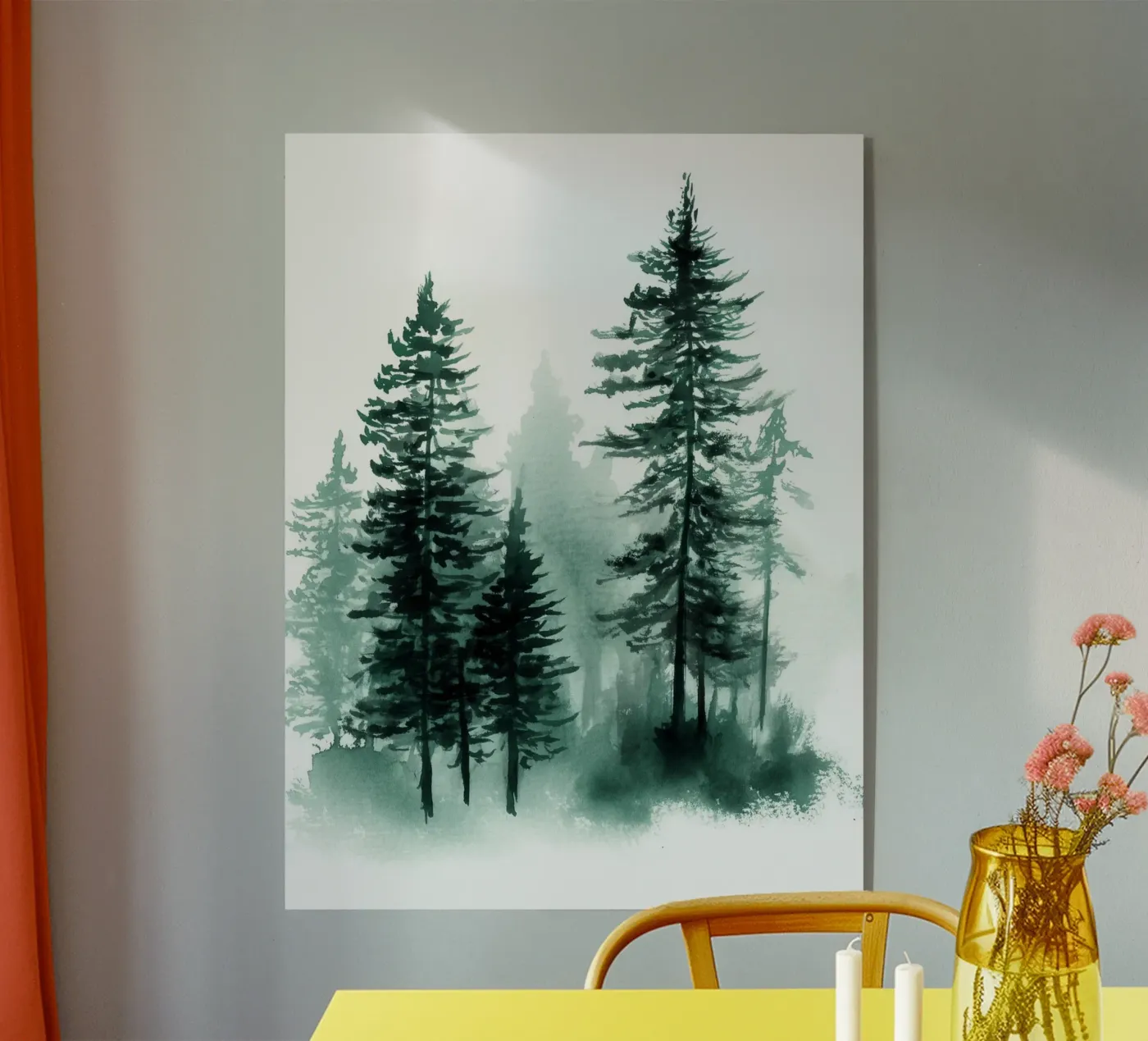 Green Silence plexiglass da Louise Wilder Studio