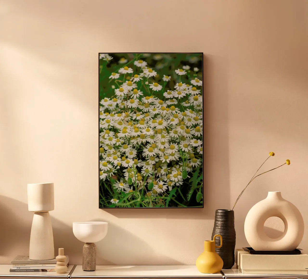 Chamomille Flowers plexiglass da Curious Collections by Marielle Leenders